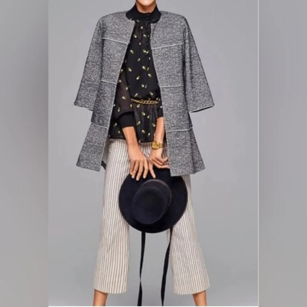 Cabi | Tweed Knit‎ Longline Blazer Jacket